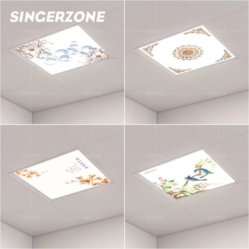 Integrated ceiling light 600x600 Living room ceiling light panel light Embedded aluminum gusset led panel light 60x60
