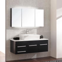 Bathroom cabinet combination Simple modern oak mirror cabinet Bathroom washbasin cabinet combination Bathroom cabinet Wall cabinet custom