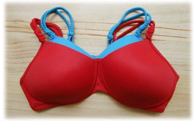 Pinrikava nhập khẩu sữa mẹ giả vú đặc biệt áo ngực áo ngực cup cup bikini áo tắm áo nịt ngực