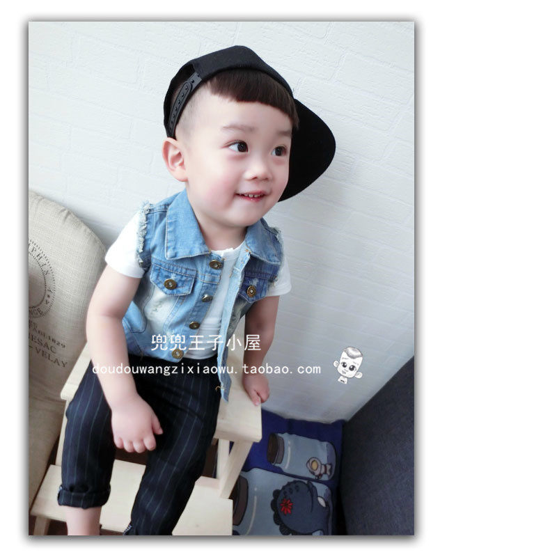 Gilet enfant en toile - Ref 2070573 Image 10