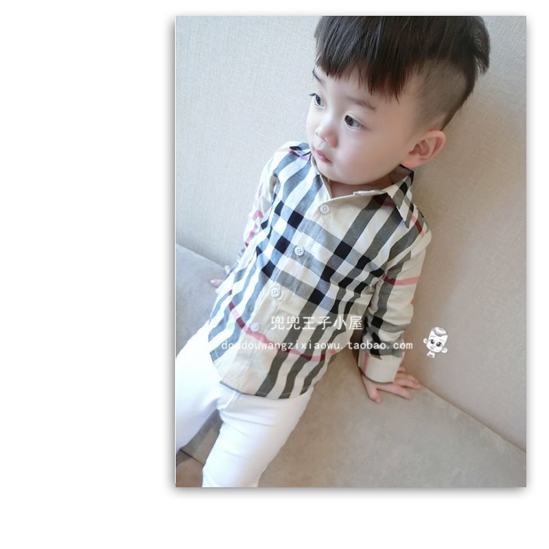 Chemise enfant à manche longue - Ref 2083082 Image 3