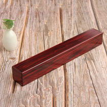 Solid wood fan collection box 10-inch rosewood folding fan gift box mahogany folding fan storage box Luban machine box