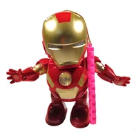 Танцующая медная игрушка, портативный фонарь, батарея