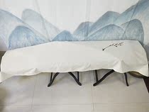 Hand-painted zither dust cover Gufeng zither cover cotton linen dust cover classical general traditional Chinese painting piano cover 163 original