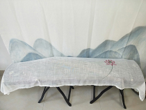 Hand-painted kite cover dust cover elegant art lotus cover dust cover general Chinese custom original