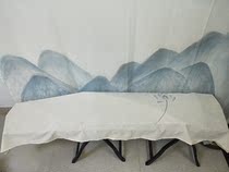 Guzheng dust cover hand-painted cotton and hemp kite cover dust cover cloth Chinese style art Chinese painting piano cover 163165 original