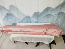 Hand-painted guqin cover guqin cover cloth dust cover plum blossom Chinese style guqin draped new Chinese satin Universal
