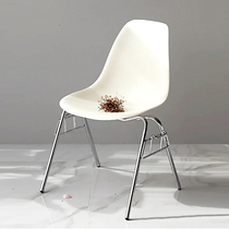 Nordic home design Imus dining chair middle ancient Korean ins style coffee shop milk tea shop retro simple chair