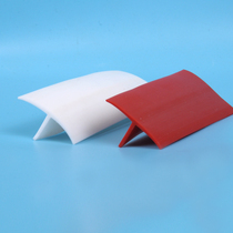 Red T-shaped sealing strip decorative strip card gap strip silicone high temperature resistant widened white 40*20 waterproof strip