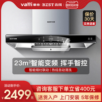 Vantage Bade E706 top suction type large suction automatic cleaning suction range hood frequency conversion kitchen intelligent oil Hata machine