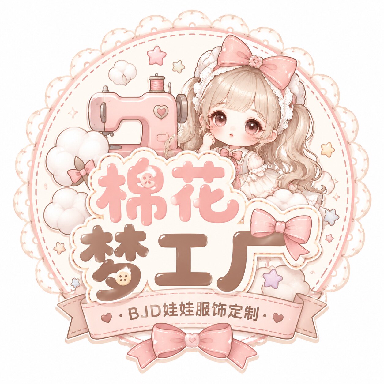 棉花梦工厂的LOGO
