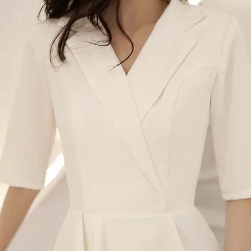 Белое цветное длинное вечернее платье, юбка, коктейльный банкетный костюм, облегающий крой