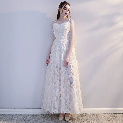 Белое длинное платье, юбка для школьников, длина макси, коллекция 2023