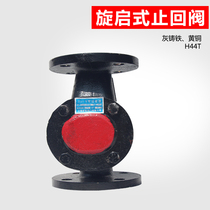 H44T pipe flange screw-up check valve sump water pump with vertical check valve check valve backstop valve dn100