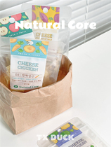 Korea Natural Core Pet Dog Snacks Cheese Grains Chicken Purple Potato Carrots Calcium Supplement Reward Teddy