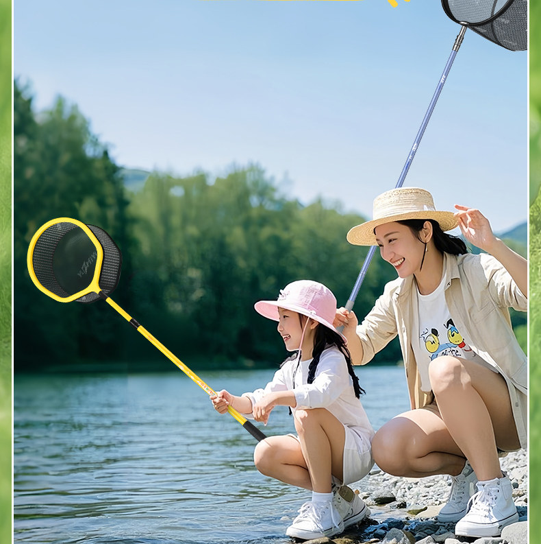  Игрушка, телескопическая рыболовная сеть для рыбалки Fishery and the source 