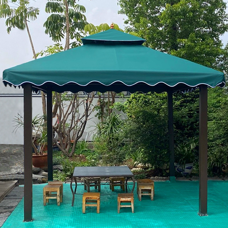 Outdoor Advertising Tent, Four-Legged Canopy, Open-Air Pavilion, Activity Tent, Umbrella, Outdoor Garden Villa Courtyard Sunshade