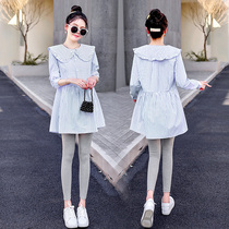 Pregnant women autumn dress fashion pregnant women dress autumn pregnant women dress