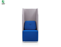 Fashion Casual Sofa Chair Modern Office Guest Chair Profiled Conference Negotiation Chair Creative High Back Café Sofa