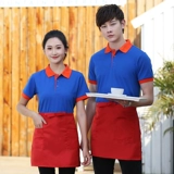 Бургерная для работы, футболка, летняя одежда, короткий рукав