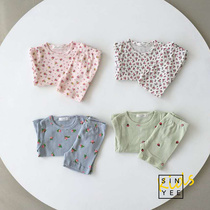 618 ▲ SINYEE selection | Koreas new 19ss childrens home clothing pajamas