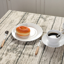 Retro Mesh Red Emulation Wood Grain Cloth Live Food Baking Boy Clothing Background Cotton Numb photo shoot Movie Props