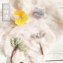 diy hand-emulated leaves small foliage Gourmet Gourmet Beauty Nail background swing flak decorative photo shoot Photographic Props