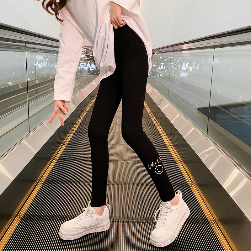 Girl Inside Hitch Pants Spring Autumn Children Dress Pants Foreign Pie Dress 2022 New Spring Dress Trendy Great Boy Dress Girl Long Pants