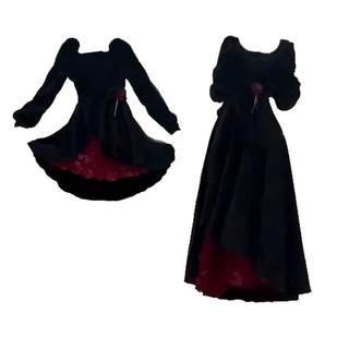 High-end and elegant waist-cinching a-line plus size skirt