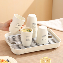 Plastic water cup household cup tea cup commercial high temperature resistant restaurant beverage cup customizable lettering and logo printing