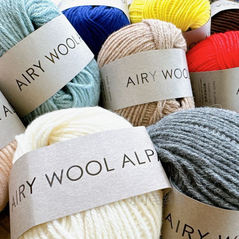 Daruma Yokota Airy Wool Alpaca 30G/100M Small Yarn Ball Daruma Yokota Airy Wool Alpaca 30G/100M Small Yarn Ball