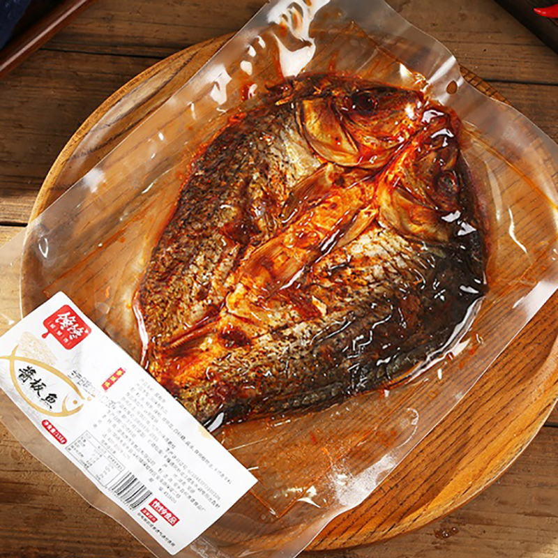 Greedy Shredded Sauce Fish Whole Whole Hunan Changde Specialty Authentic Spicy and Spicy Ready-to-eat Fish Casual Snacks