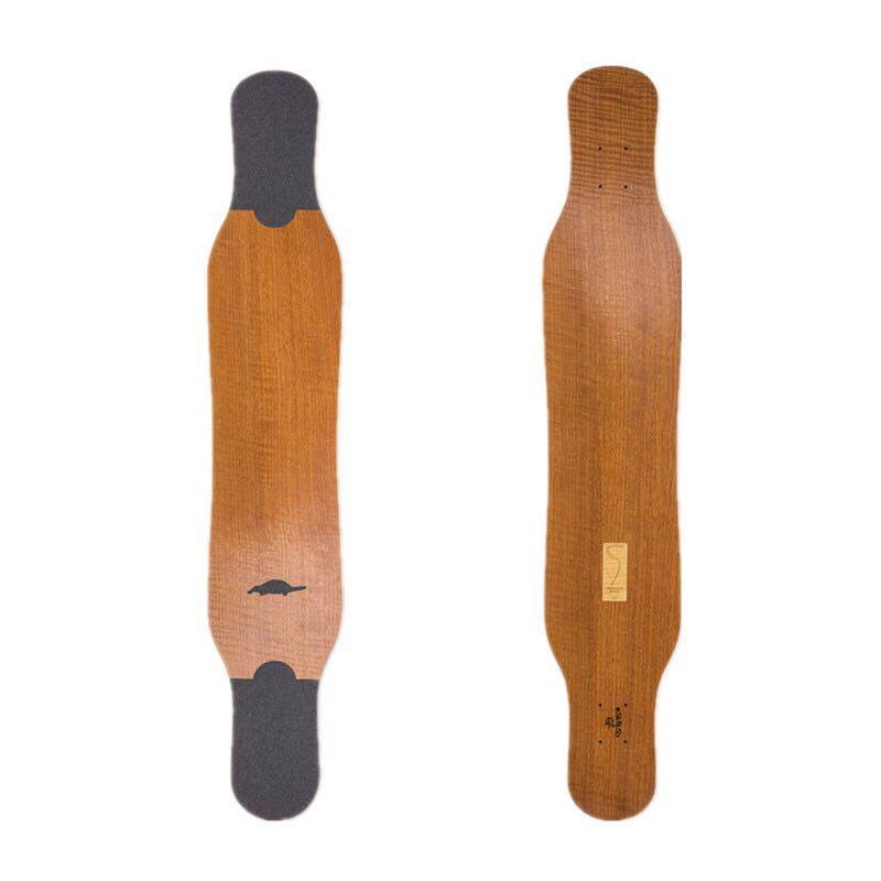 Dutch imported platypus longboard dance board all-around board dc flat flower handmade