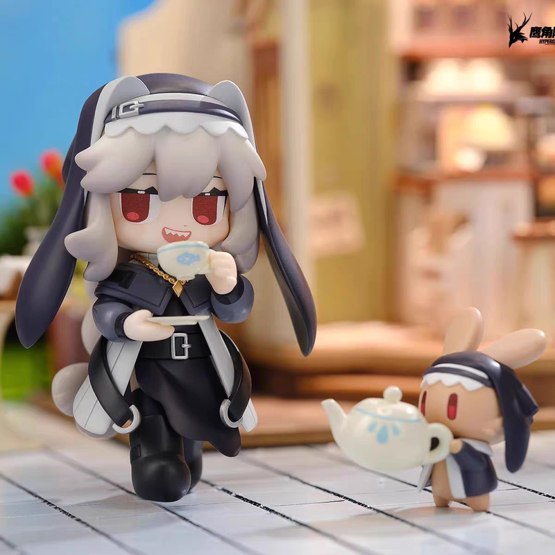 Mansheng Apex Arknights Dessert Scadi the Ghost Shark Q-Version Game Peripheral Figurine Model Ornament