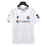 Королевская футбольная футбольная форма, футболка с коротким рукавом, хлопковая рубашка