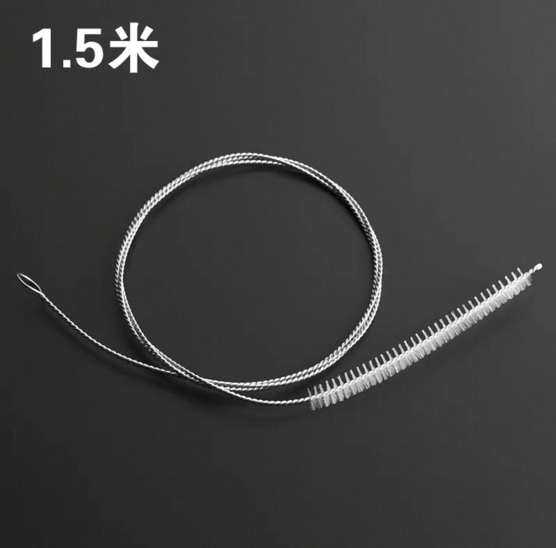 Extended Straw Brush Pipe Cleaning Silicone Hose Pumping Brush Dredge Water Hole Blockage Decontamination Extended Straw Brush Pipe Cleaning Silicone Hose Pumping Brush Dredge Water Hole Blockage Decontamination
