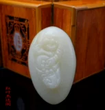 Натуральная ручка из нефрита, украшение в руку