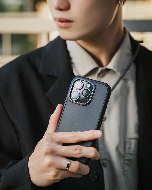 DEVILCASE Silver Streamlined Camera Tough Shockproof iPhone Case