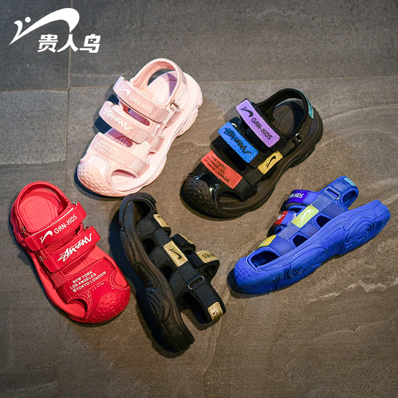 Your person bird boy sandals 2022 Baotou Soft Bottom New Anti-slip CUHK Tong Summer Boys'boys' boys' shoes