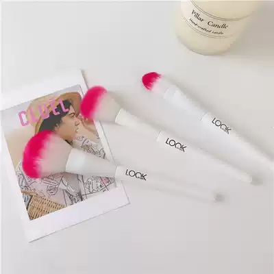 Clearance foreign trade large, medium and small powder white makeup brush 0 12kg