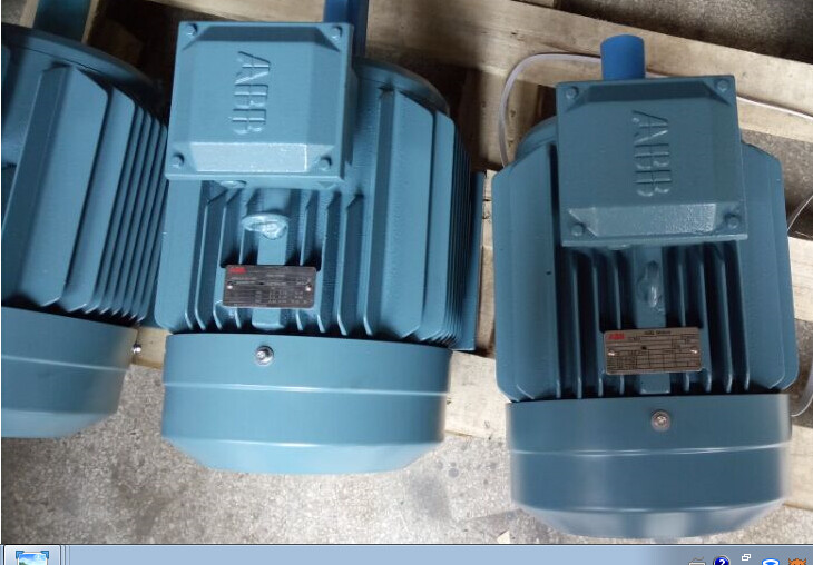 ABB motor M2QA80M2A 0 75KW 2-pole horizontal B3 foot installation 2840 rpm