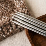 Общество Fochi [Stick Igle] Стальная иглы с коротким стержнем 25 см. DIY DIY Плетение