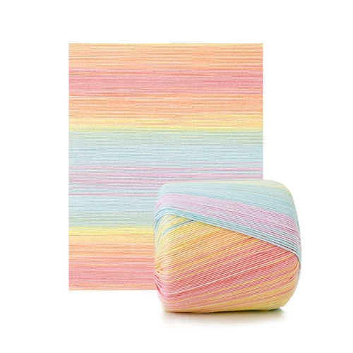 Кружевные шелковые нитки ручной работы, плетеный клубок пряжи, крючок для вязания, кукла, набор материалов, свитер, DIY