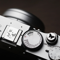 Suitable for Fuji XT100 XS20 XS10 XT50 hot shoe cover XT5 XT3 XE4 XPRO3 shutter button