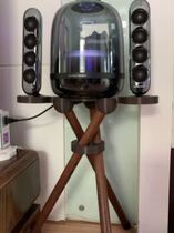 Suitable for Harman Kardon Glazed Crystal 4 audio stand solid wood speaker stand base 3 generation stand special tripod