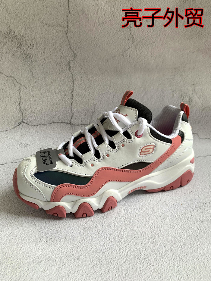 SKX women's second-generation panda shoes autumn new product thick-bottomed inner-heightened daddy shoes discoloration no size standard 66666324