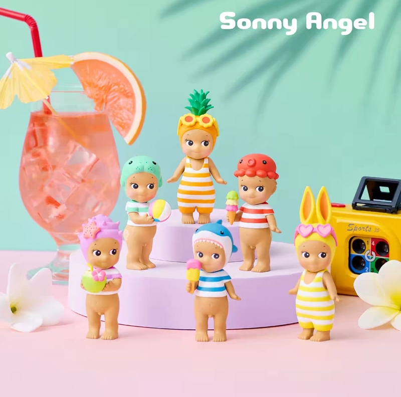 Sonny Angel Summer Vacation Sun-Kissed 2026 Little Black Series Blind Box Sun-Kissed Style