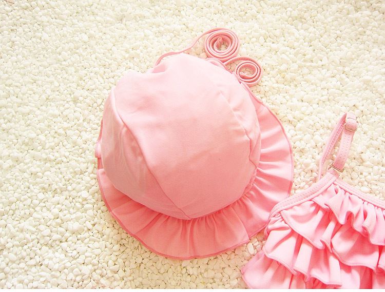 Kích thước ba mảnh trang phục đồ bơi chia bé sơ sinh công chúa bé gái bé gái bikini bơi đồ bơi nữ kín đáo