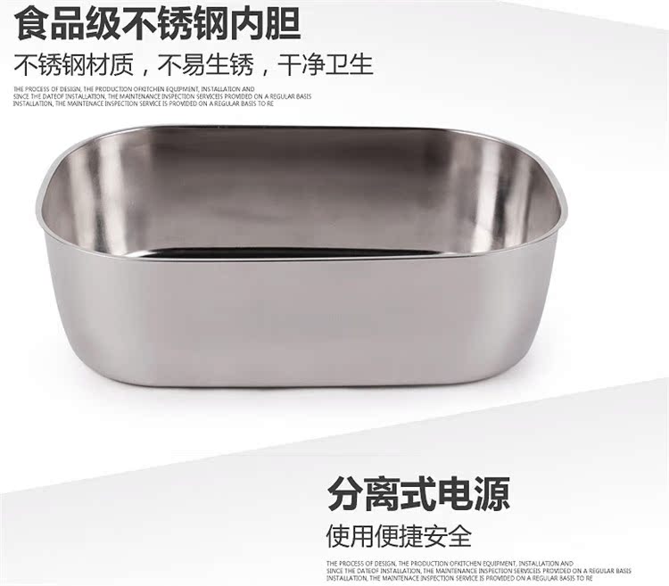 hộp cơm điện chefman Thép không gỉ sưởi ấm xe cách nhiệt hộp ăn trưa có thể được cắm trong di động với gạo nóng gạo điện gạo trắng cổ áo nhân viên văn phòng bộ hộp cơm giữ nhiệt lock&lock lhc8016s01