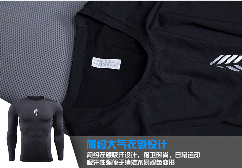 Chất béo anh trai kích thước lớn thể dục thể thao quần áo phù hợp với nam giới nhanh chóng làm khô thở chạy quần áo độ ẩm wicking thể thao ba mảnh quần áo tập